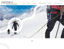 Tablet Screenshot of phideagroup.com